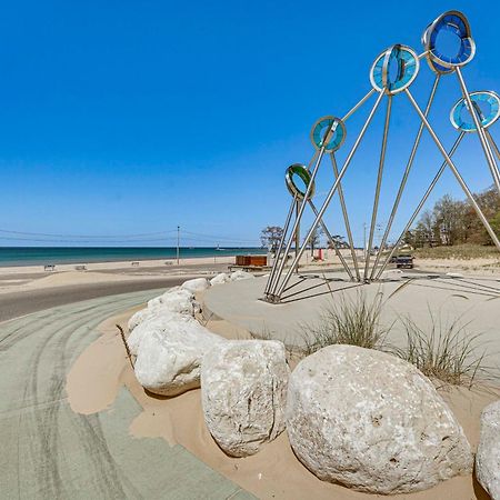 Walk To Beach Lake Michigan Getaway! Muskegon Extérieur photo
